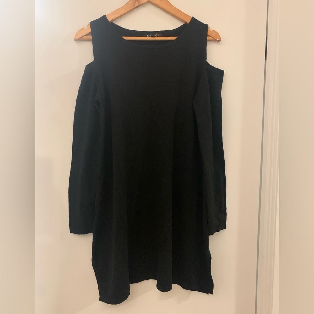 Exposed Shoulder Sweater